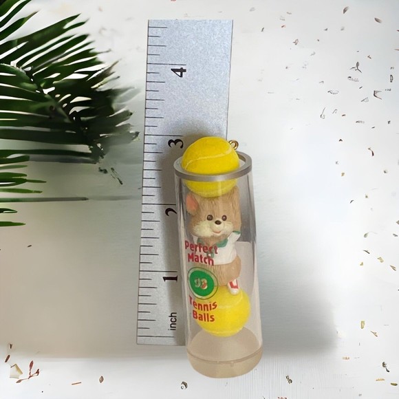 Hallmark Keepsake Ornament - 1993 - Perfect Match - Mouse Tennis Balls - Picture 3 of 10